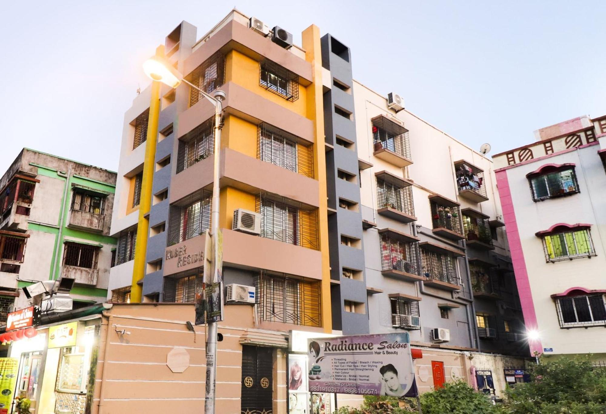 Hotel O Kuber Residency Near Birla Mandir Calcutta Exteriör bild